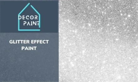 Glitter effect paint